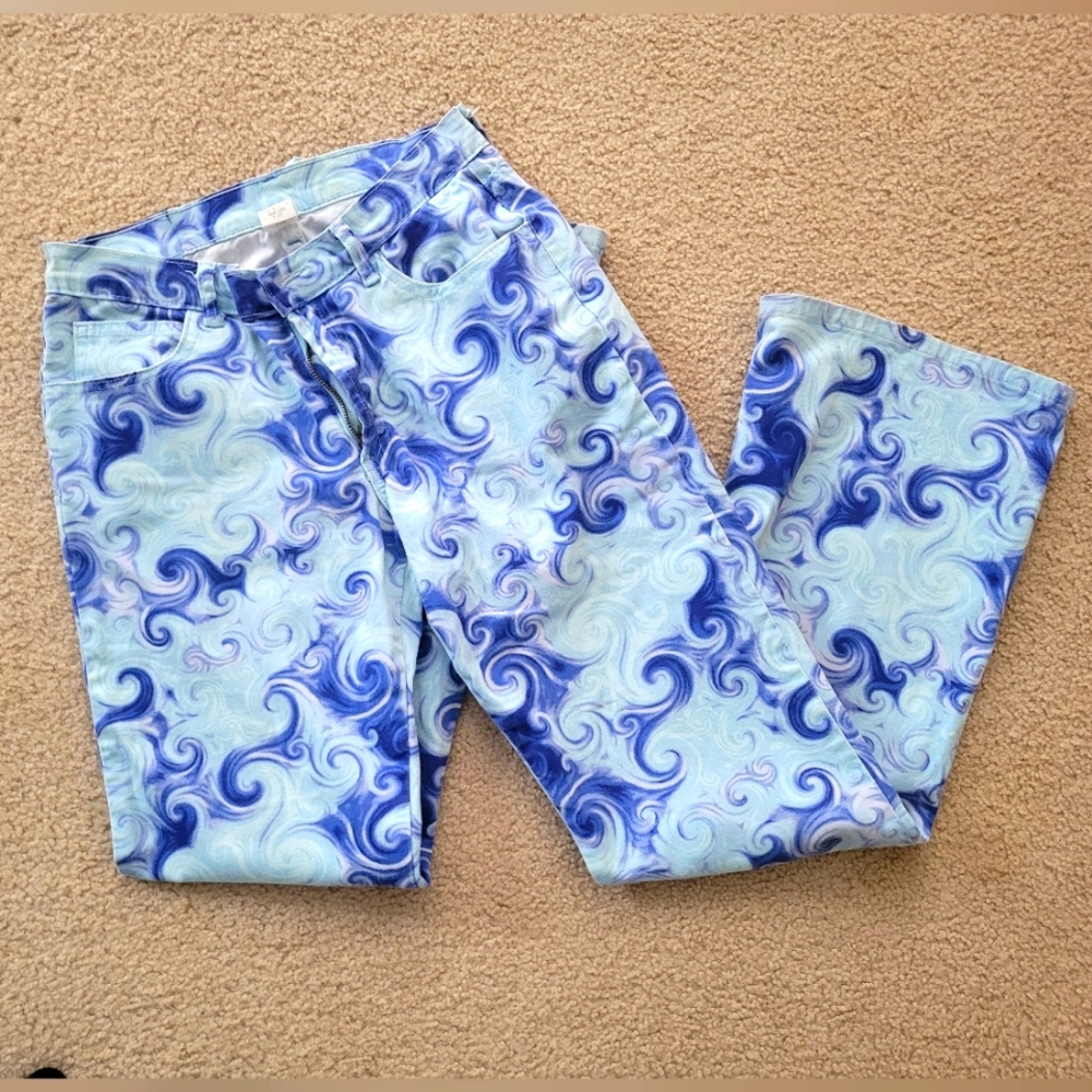 Swirl print Boom Boom Jeans